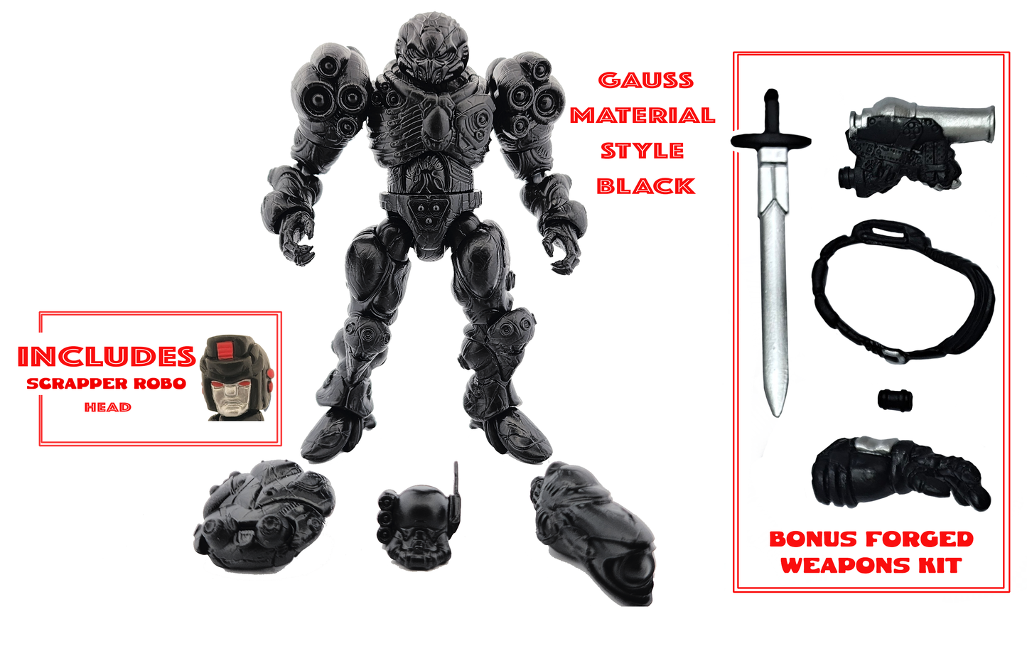 Death Gauss - Material+