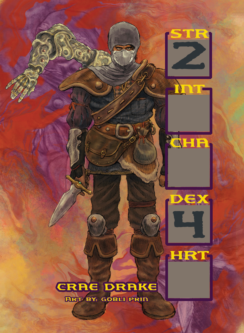 The Jagged Age - Clear Armor Cards