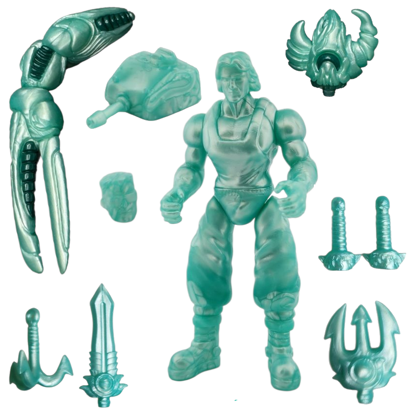 Seafoam Warrior + Bonus Parts