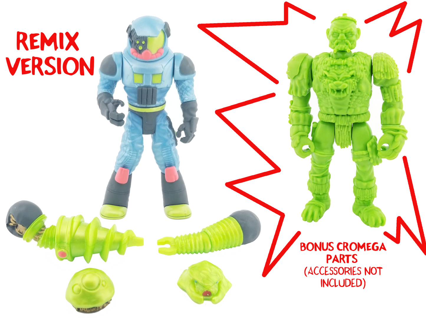 Bio Blue Diver Deluxe+ Remix Parts