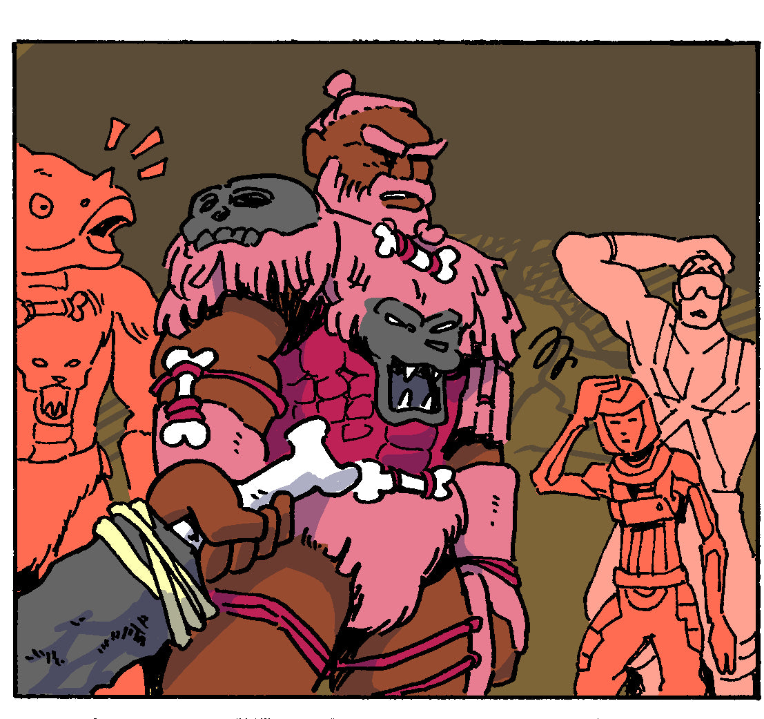 Battle For Pangea Island - Digital E-book Zine