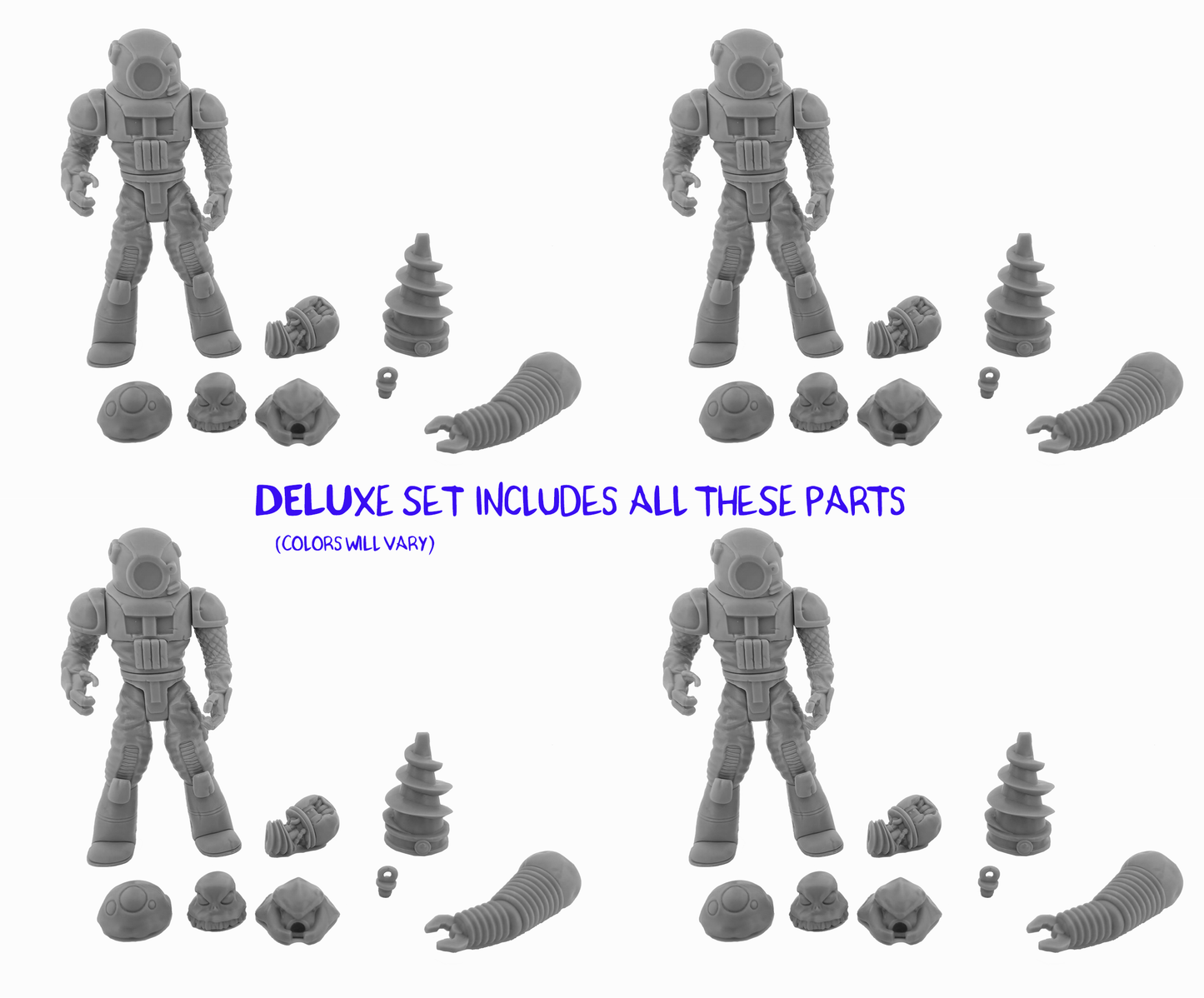 Deluxe Diver 4 Pack