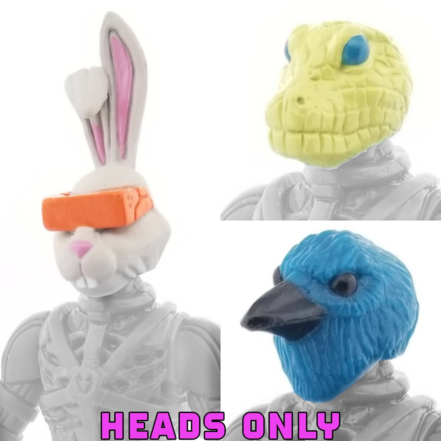 Pangea Cherubium Heads Three Pack