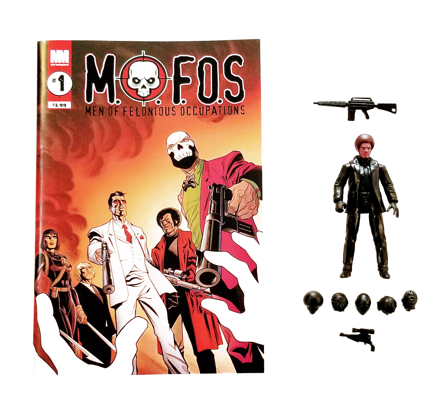 M.O.F.O.S. Bundle: Comic w/Bridge the King of Diamonds