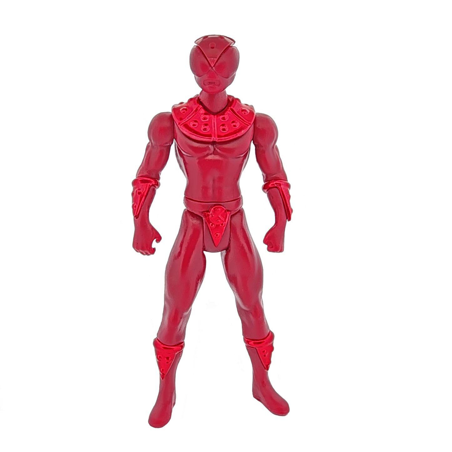 Red Metallic Armor Set