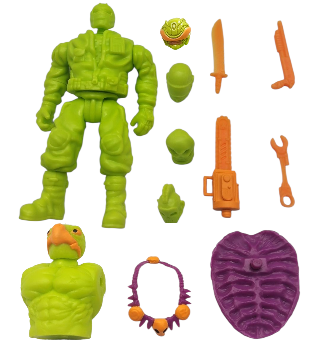 Gamma Guy + Bonus Turtle Parts
