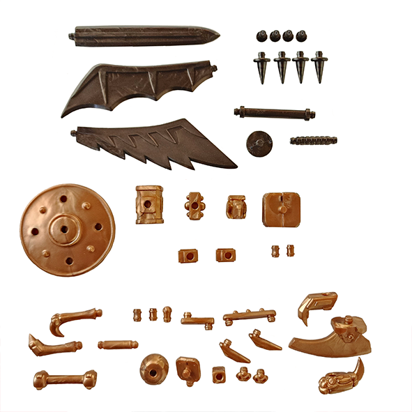 Weaponeers Set - Gunmetal + Bronze