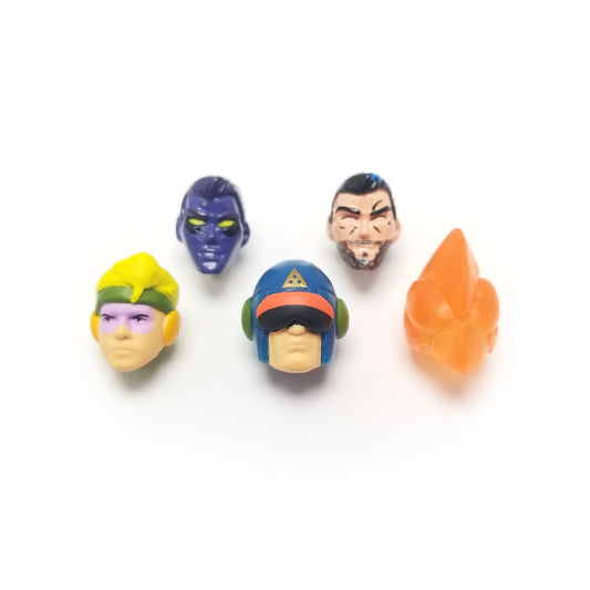 Random Head Pack x5 - Accessory Kit