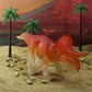 Creative Beast Studio x Toy Pizza - Pangea Island Ceratopsian (Orange)