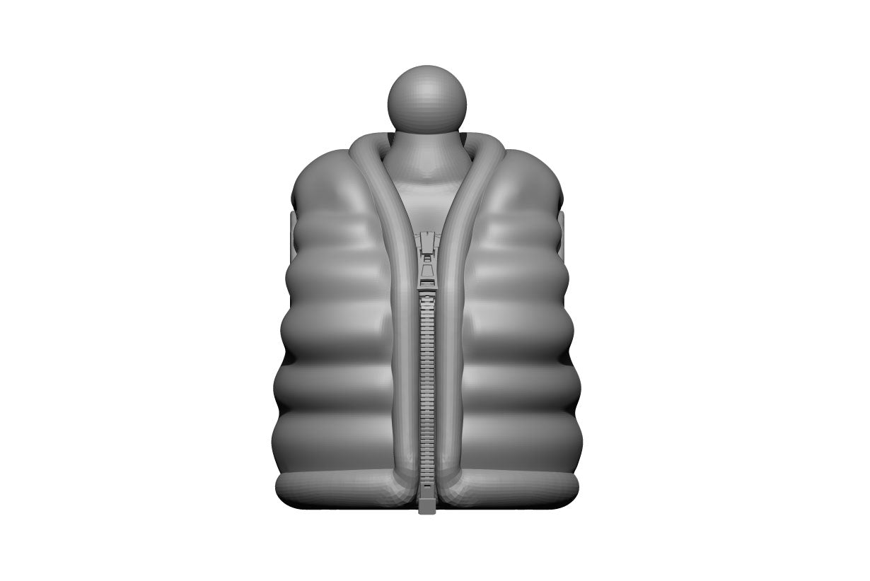 3D File- Bubble Vest