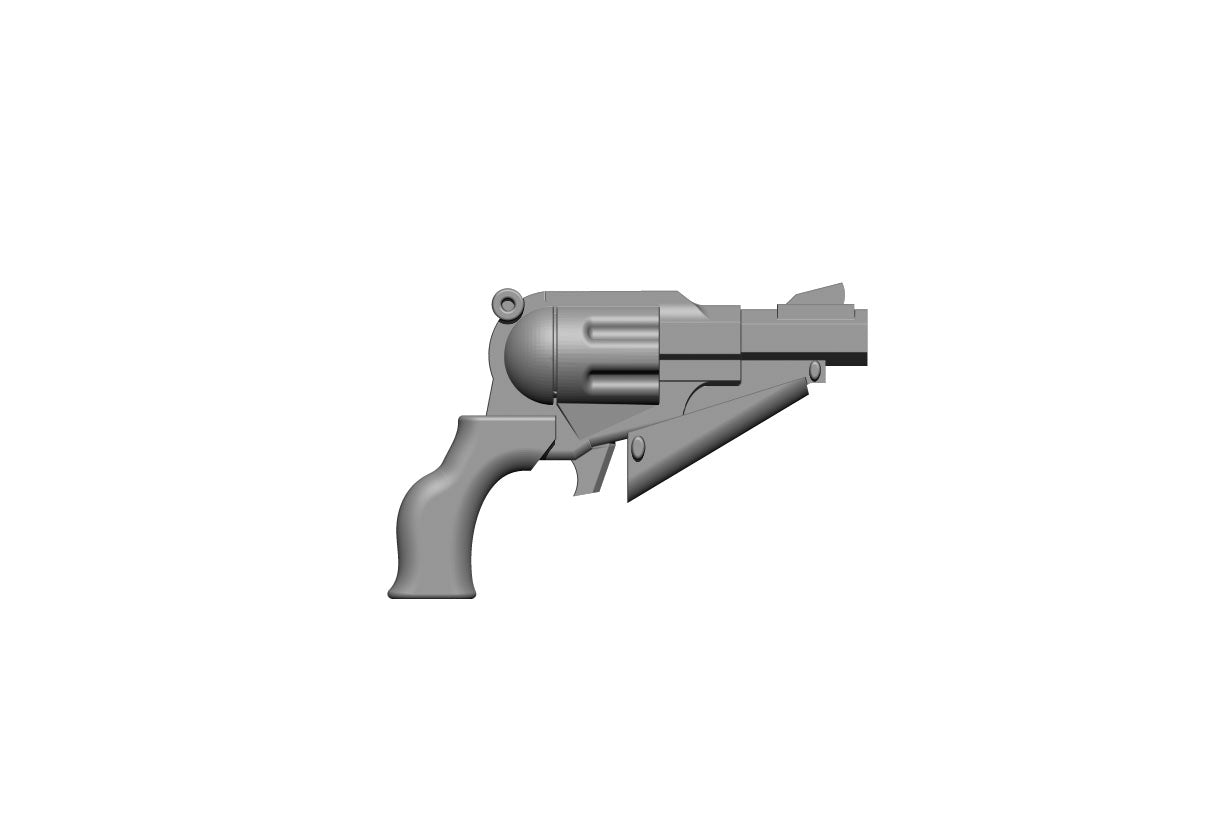 3D File- Snubnose Revolver