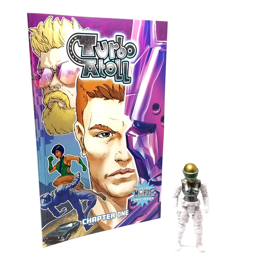 Deluxe Turbo Atoll: Chapter 1 Comic w/Figure