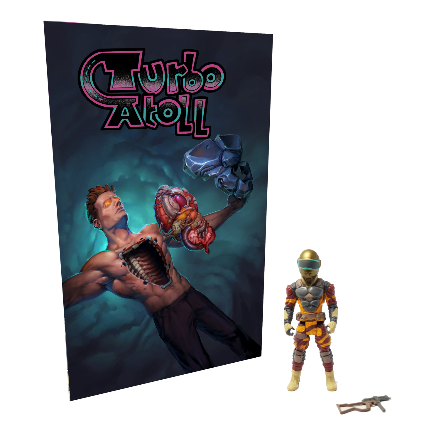 Deluxe Turbo Atoll: Chapter 4 Comic w/Figure