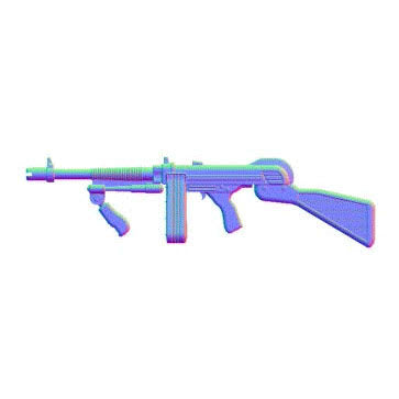 3D File- Thomas Gun
